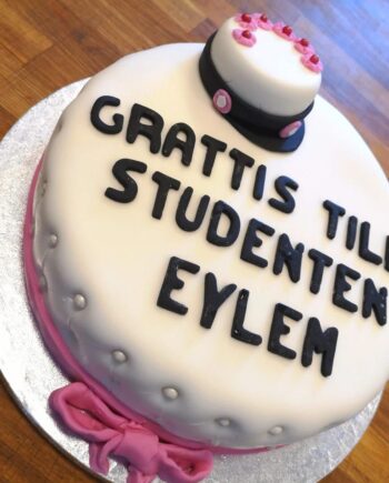 Grattis till Student tjejen