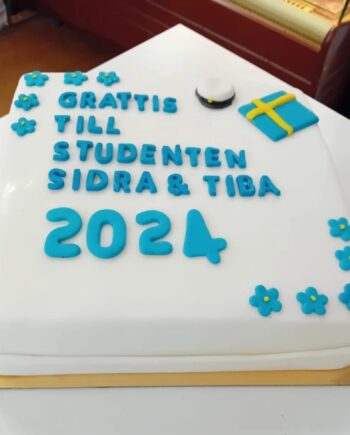 Student tårta mini mössa