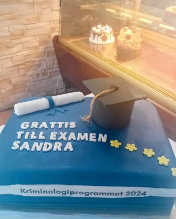 Examens tårta/ Student WoW