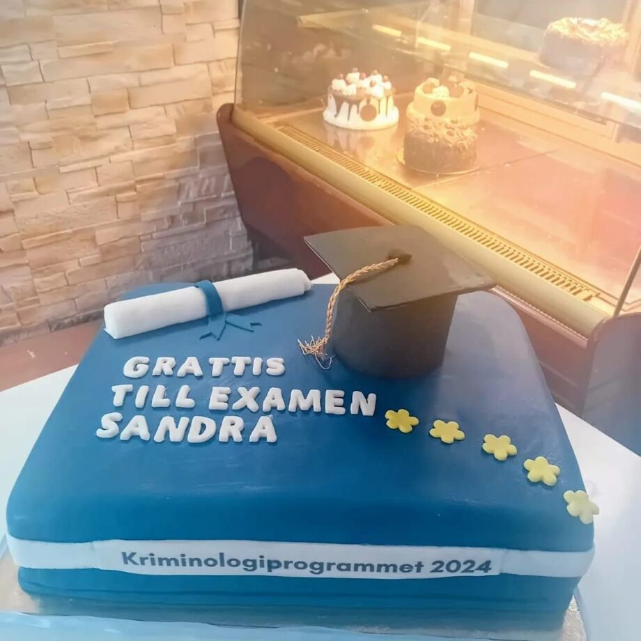 Examens tårta/ Student WoW